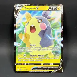 Pokemon Morpeko V SWSH056 Full Art Black Star Promo - Image 1