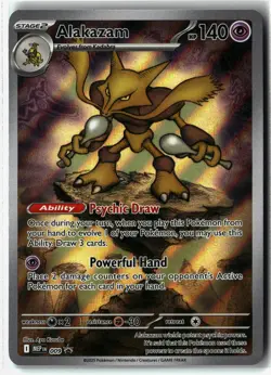 Alakazam ⭐ 009 Holo Promo Mega Evolutions 2025 Pokemon NM - Image 1