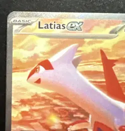 2024 Pokemon SV08: Surging Sparks Special Illustration Rare ex Latias #239 - Image 2