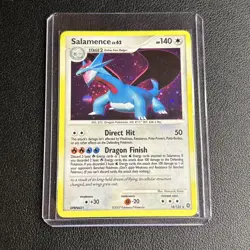 Pokemon TCG Salamence 18/132 Secret Wonders Holo Foil Bleed - Image 1