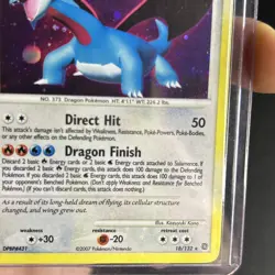 Pokemon TCG Salamence 18/132 Secret Wonders Holo Foil Bleed - Image 3