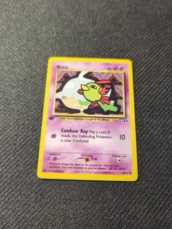 Natu 59/75 1st Edition Neo Discovery Pokemon NM - Image 2