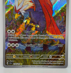 Pokemon Surging Sparks - Braviary 214/191 - Illustration Rare - NM/M Condition - Image 3