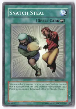 Snatch Steal Common Structure Deck: Dragon's Roar SD1-EN010 NM - Image 1