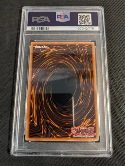 Yugioh Vampire Lord DCR-000 1st Edition Super Rare PSA 10 Gem Mint! - Image 2