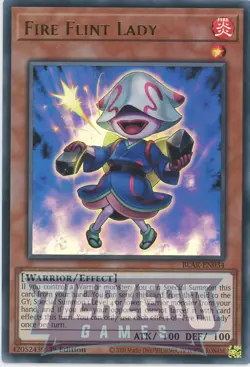 Yugioh Fire Flint Lady BLAR-EN034 Ultra Rare 1st Edition NM/LP - Image 1