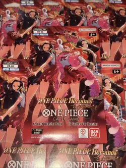 NEW SEALED One Piece TCG Heroines Edition EB-03 Sleeved Booster Pack - Lot Of 8 - Image 2