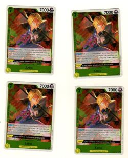 Set Of 4 Sabo OP09-104 Rare Foil Emperors In The New World One Piece Trading - Image 1