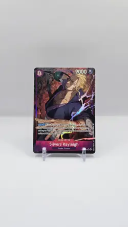Silvers Rayleigh Super Rare Alternate Art OP13 One Piece Carrying On His Will - Image 1