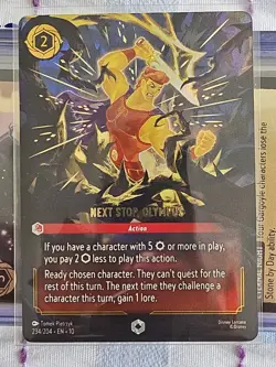 Disney Lorcana Winterspell Enchanted Elsa 233/204 Ice Artisan 💥Chaser Repacks💥 - Image 3