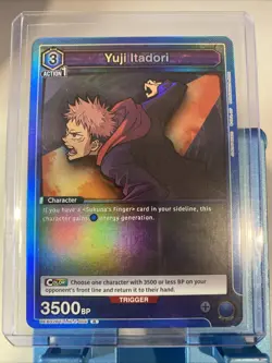 Yuji Itadori (006) - UEX02BT Jujutsu Kaisen Vol. 2 - Union Arena PACK FRESH - Image 1
