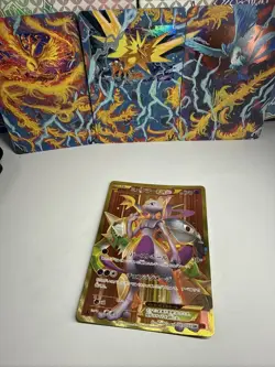 EX/NM Pokemon Cards Mewtwo-EX Ultra Rare (UR) 065/059 Japanese - Image 1