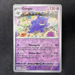 Gengar Pokemon Reverse Holo Card 094/165 Rare Sv: Scarlet & Violet 151 NM - Image 1