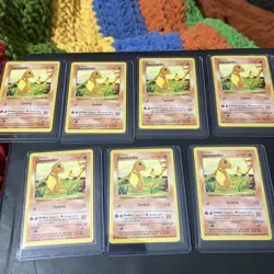 Pokemon Charmander Card Shadowless, Regular Base Set, 046/102 - Image 3