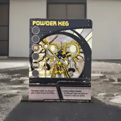 Bakugan New Vestroia Powder Keg 🔵 Blue Ability Card 35/48e | Haos Nemus - Image 1