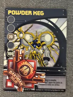 Bakugan New Vestroia Powder Keg 🔵 Blue Ability Card 35/48e | Haos Nemus - Image 2