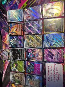Pokemon Card Lot and Play Mat with battle deck all hits - Image 3