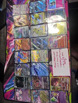 Pokemon Card Lot and Play Mat with battle deck all hits - Image 5