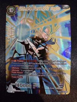Dragon Ball Super Card Game Ultimate Force SSB Vegito Union Force BT2-123... - Image 1