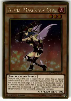 Apple Magician Girl Ultra Rare MVP1-EN015 NM Yugioh Card TCG - Image 1