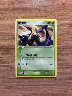 Seviper 32/110 EX Holon Phantoms Pokemon Card LP - Image 1