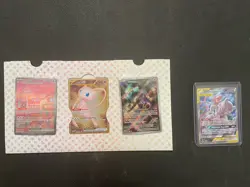 Pokemon TCG 4 Card Lot - Mew, Mewtwo 151, Mewtwo & Mew Tag Team - Image 1