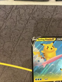 Surfing Pikachu V 008/025 Pokemon Card Celebrations 25th Anniversary NM - Image 2