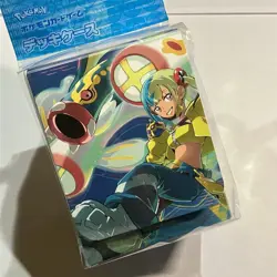 Pokemon Center Canari and Mega Eelektross Deck Box Card Storage with Dividers - Image 1