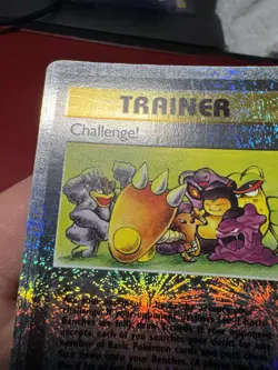 Challenge! 106/110 Reverse Holo Legendary Collection Pokemon Card MP No Creases - Image 3