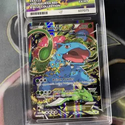 Venusaur EX XY123 Promo Red & Blue Collection Pokemon Full Art Card ACE 6 Graded - Image 3