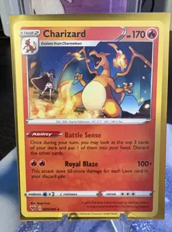 Charizard - 025/185 - Pokemon Vivid Voltage Sword & Shield Non-Holo Rare Card NM - Image 1