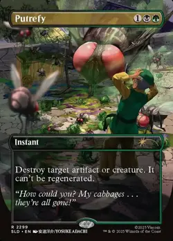 Putrefy Light Play, English Magic the Gathering MTG Secret Lair Drop Series - Image 1