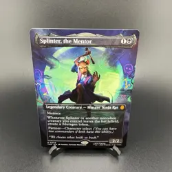 Magic The Gathering Splinter, the Mentor 0003 Teenage Mutant Ninja Turtles - Image 1