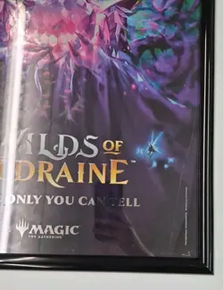 Magic The Gathering Wilds of Eldraine- Framed Foil Promo Poster READ - Image 2