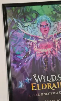 Magic The Gathering Wilds of Eldraine- Framed Foil Promo Poster READ - Image 4