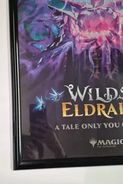 Magic The Gathering Wilds of Eldraine- Framed Foil Promo Poster READ - Image 5