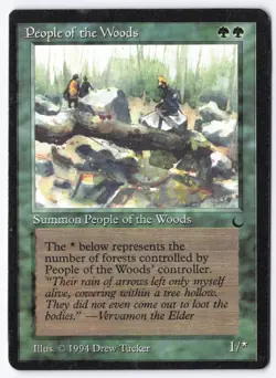 People of the Woods U The Dark LP - Image 1