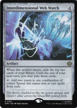 Interdimensional Web Watch R Marvel's Spider-Man 165 NM - Image 1