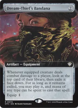 Dream-Thief's Bandana (Extended Art) R Commander: Outlaws of Thunder Junction 74 - Image 1