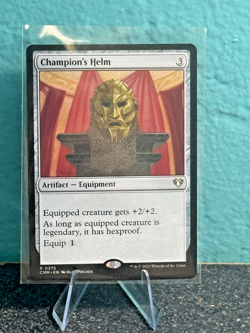 Champion's Helm #375 (NM) Commander Masters CMM Magic MTG - Image 1