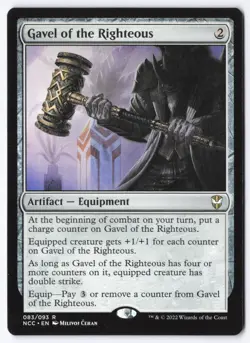 Gavel of the Righteous R Commander: Streets of New Capenna 83 NM - Image 1