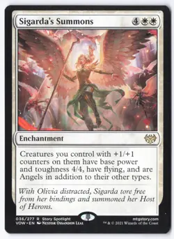 Sigarda's Summons R Innistrad: Crimson Vow 36 NM - Image 1