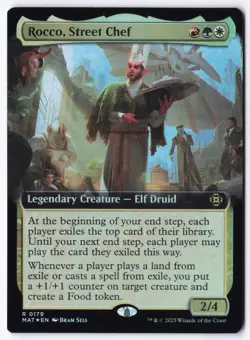 Rocco, Street Chef (Extended Art) R March of the Machine: The Aftermath 179 NM - Image 1