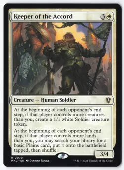 Keeper of the Accord R Commander: Murders at Karlov Manor 70 NM - Image 1