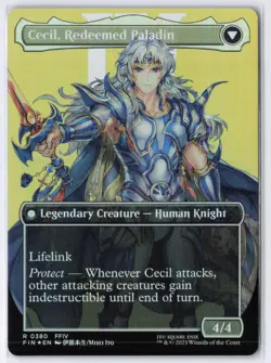 Cecil, Dark Knight (Borderless) R FINAL FANTASY 380 NM - Image 2