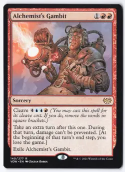 Alchemist's Gambit R Innistrad: Crimson Vow 140 NM - Image 1