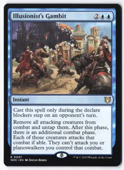 Illusionist's Gambit R Commander: Wilds of Eldraine 97 NM - Image 1