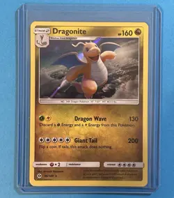 Dragonite 96/149 Sun & Moon Cosmos 2017 Holo Rare Pokemon Card Near Mint - Image 1