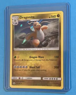 Dragonite 96/149 Sun & Moon Cosmos 2017 Holo Rare Pokemon Card Near Mint - Image 3
