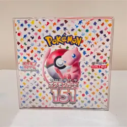 Pokemon 151 Japanese Sealed Box Mew Card Stock Pokemon TCG Collectible Game - Image 1